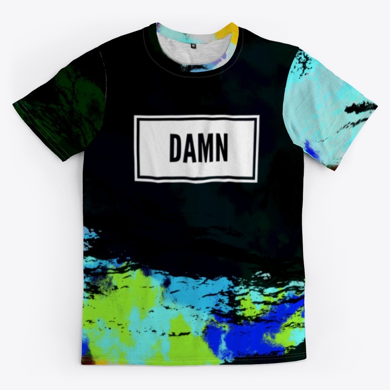 DAMN - Batik Tie-Dye Camouflage Art