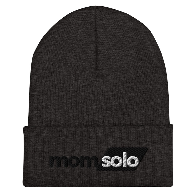 Mom Solo Beanie - Black