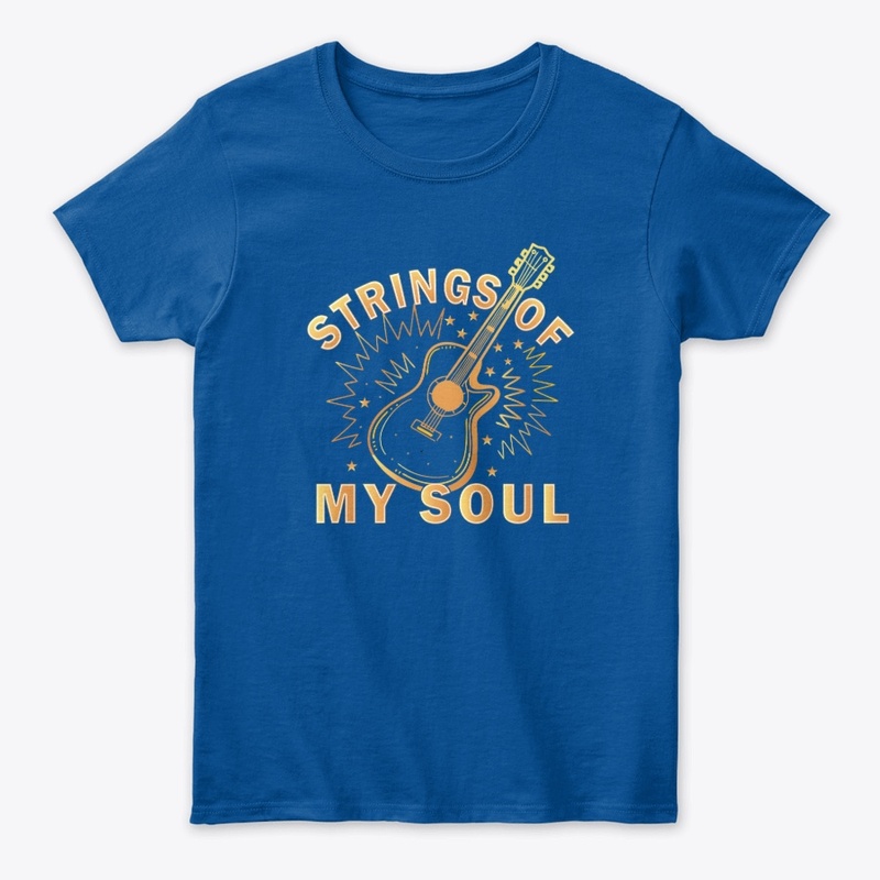 The Strings of My Soul T-Shirt Design 