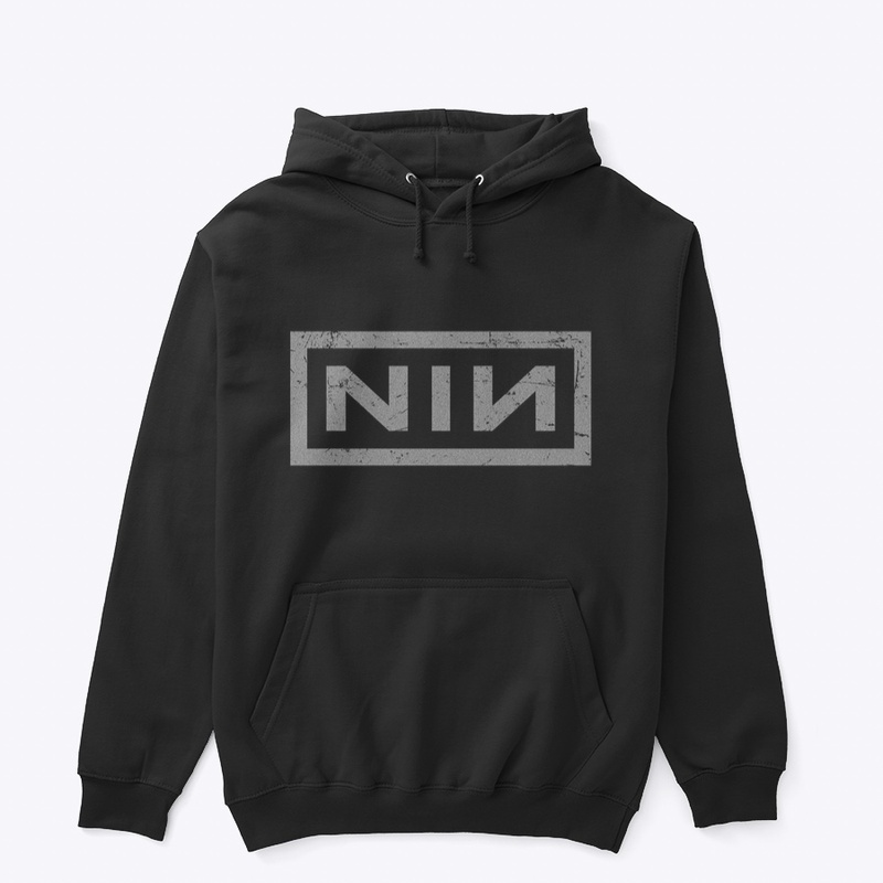 NIN (Distressed in Static Silver)
