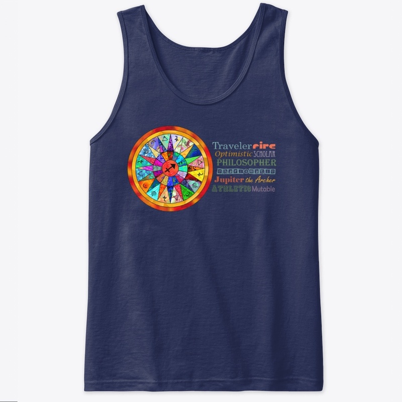 Sagittarius Astrology Mandala Shirt