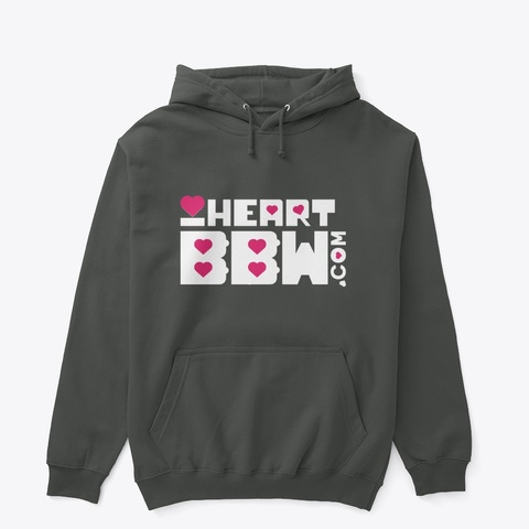 I Heart Bbw Collection Dark Heather T-Shirt Front
