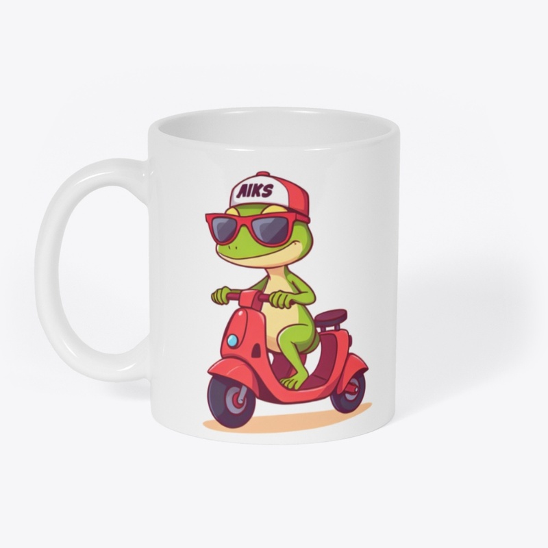 Scooter frog