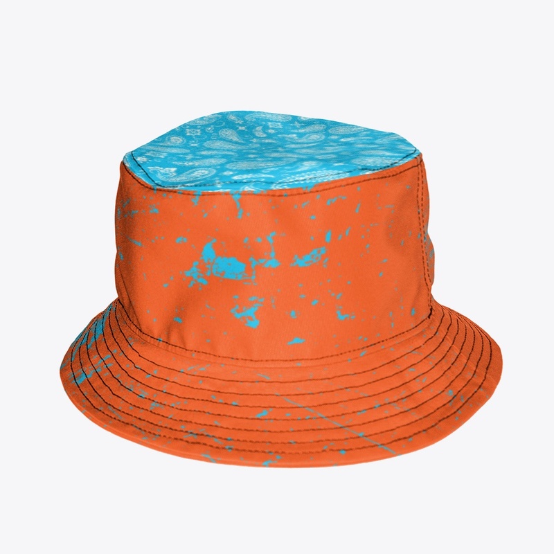 Mount Jimmy - Orange and Blue