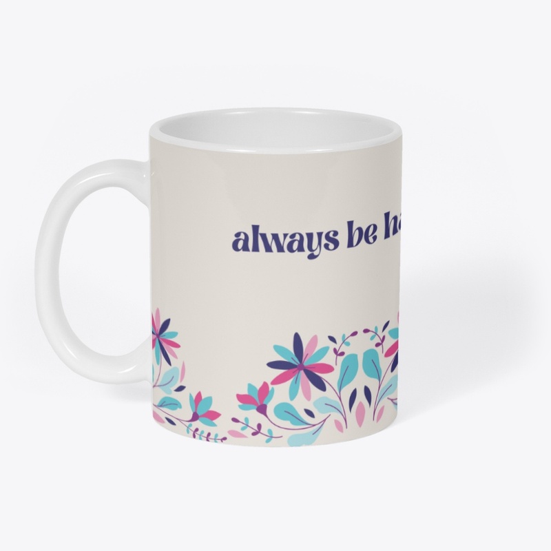 always happy text designed product
