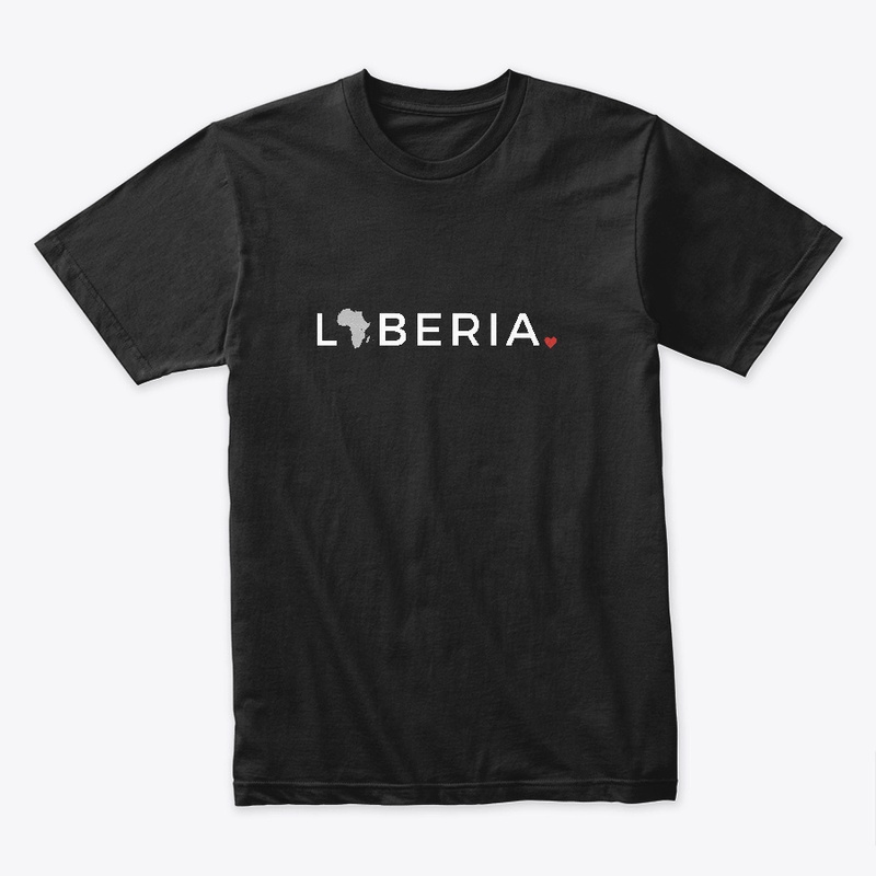 Liberia Love T-Shirt (Black)