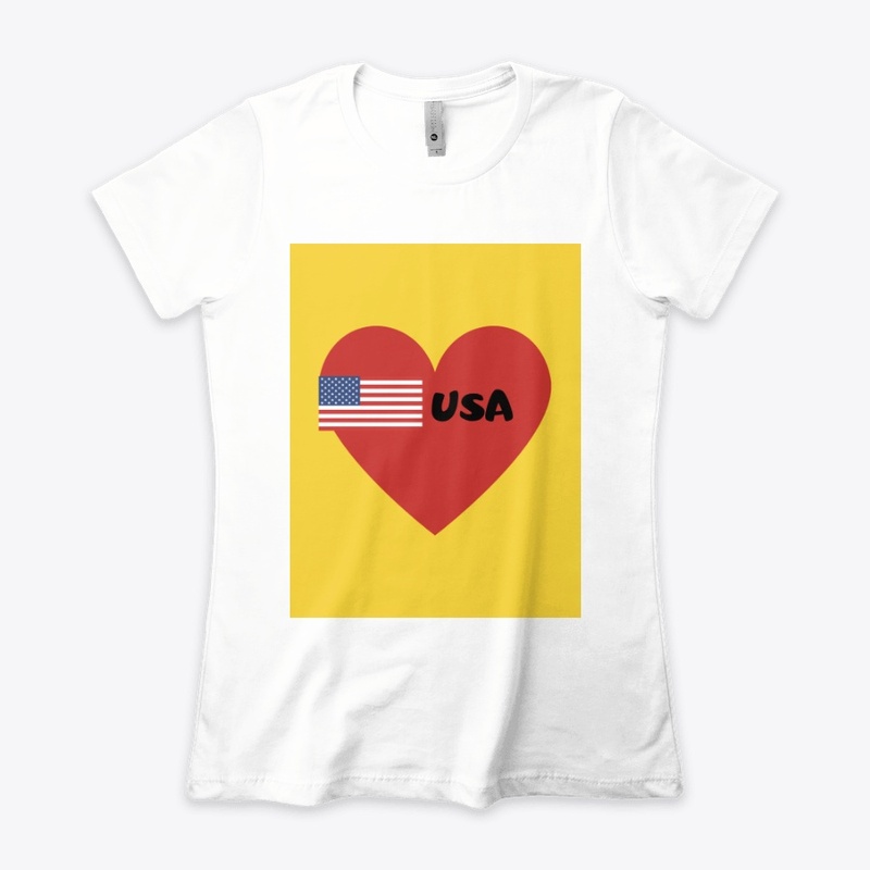 Yellow Patriotic Phone Case and Tee !