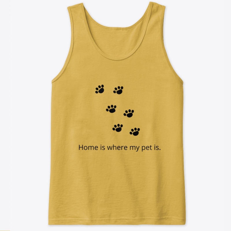 Home is Where My Pet is Unisex Tank