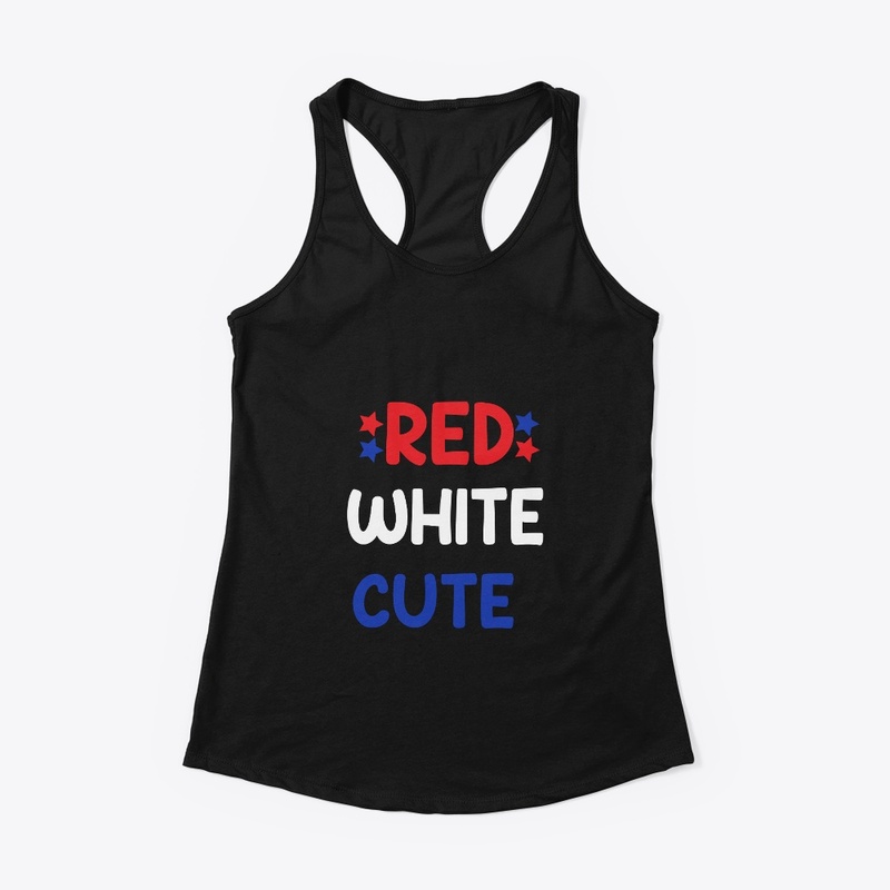 Red White Cute Shirt, 4th Of July Shirt