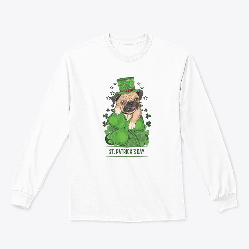 Pug St. Patrick's Day