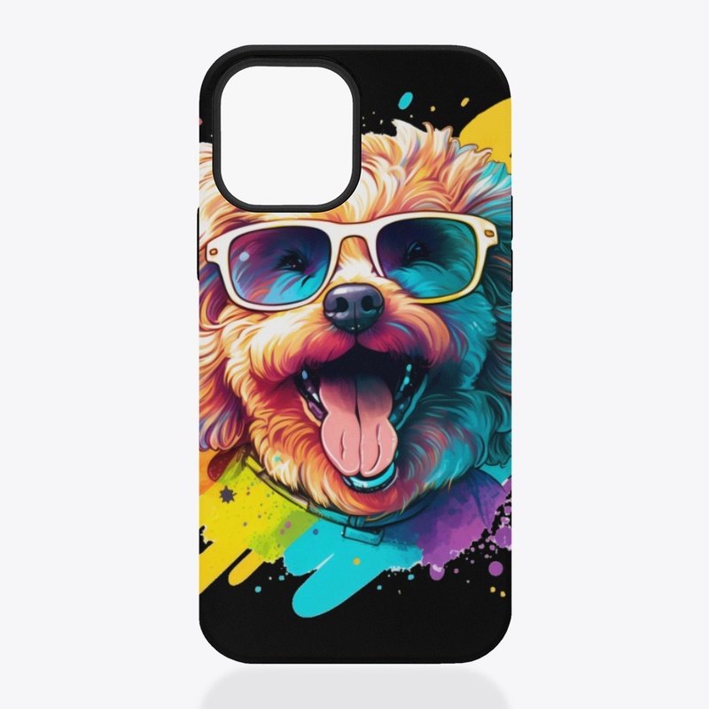 Happy Dog wearing Sunglass 3