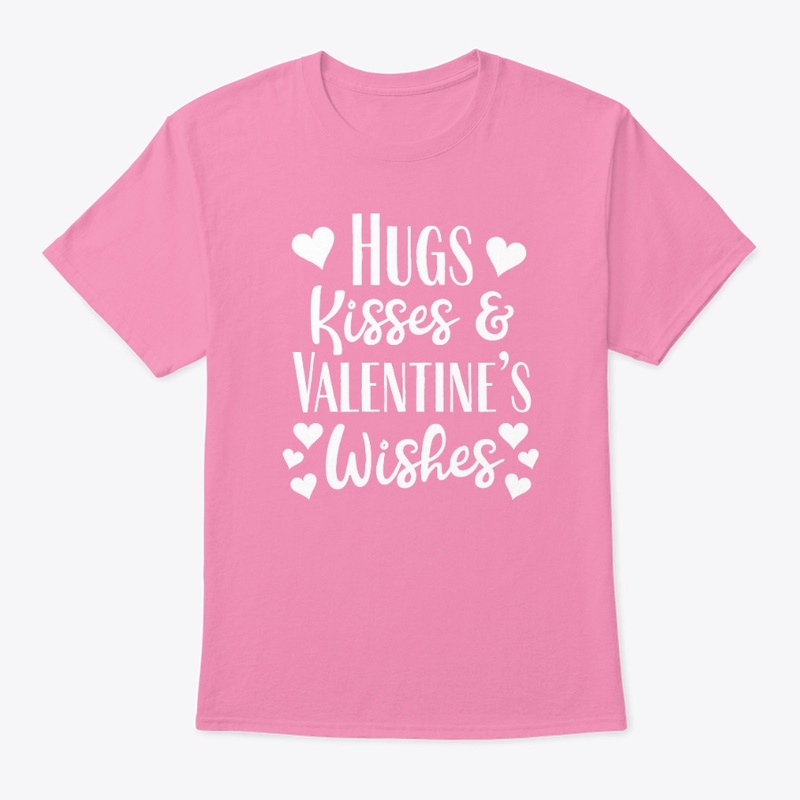 Hugs Kisses and Valentine's Wishes
