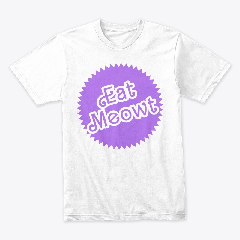 "Eat Meowt" Dolly Purple