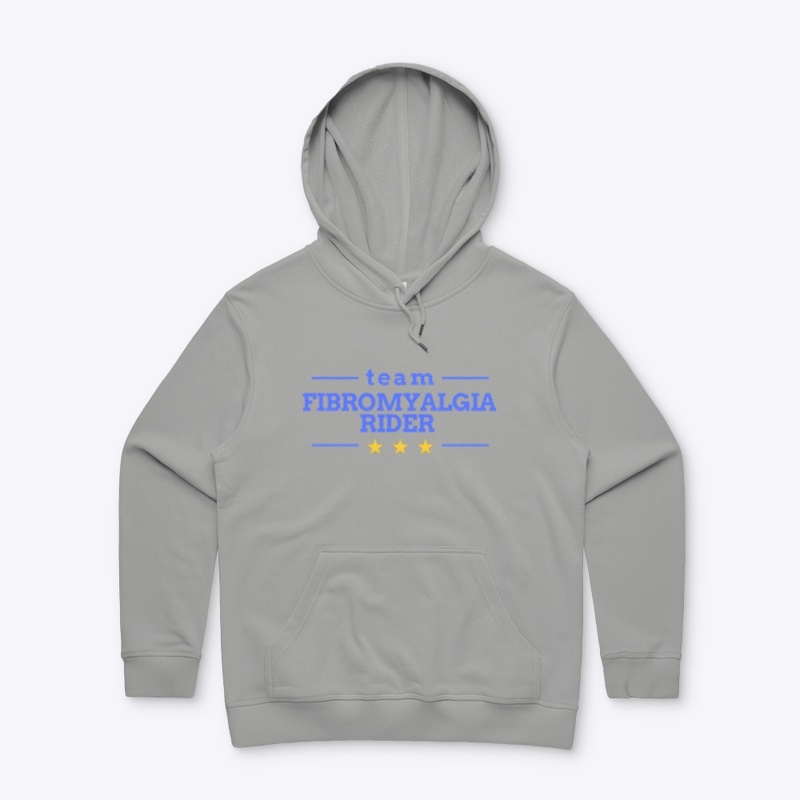 Womens Hoodie Fibromyalgia Rider