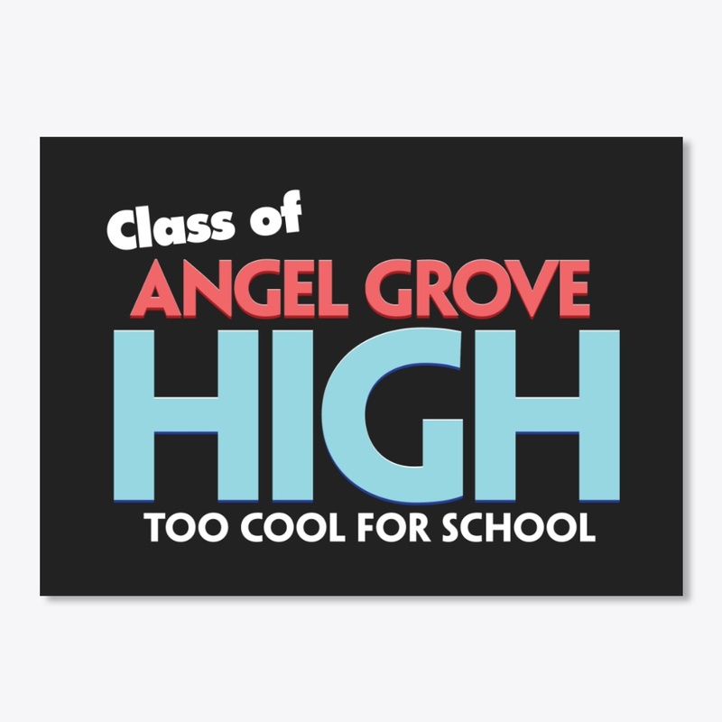 Class Angel Grove merch