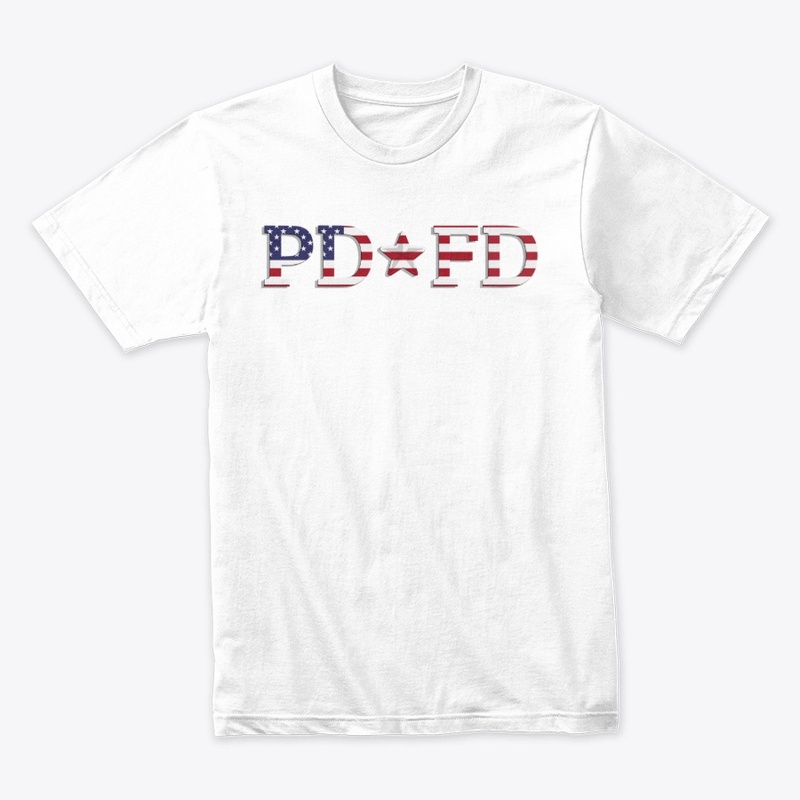 PDFD Logo Red, White & Blue