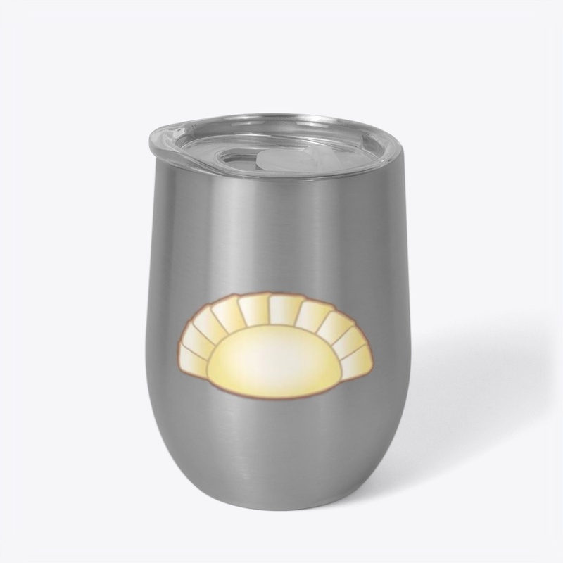 Pierogi Wine Tumbler