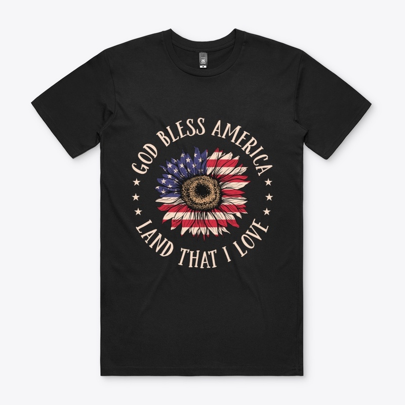 God bless america,Patriot,t-shirt design