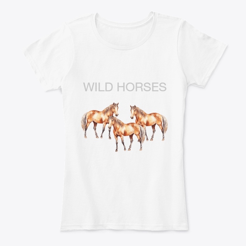 Wild horses Women's Comfort Tee