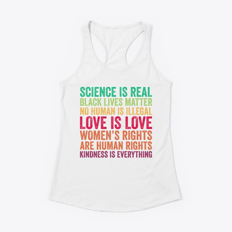 Science Is Real Black Lives Matter LGBT 