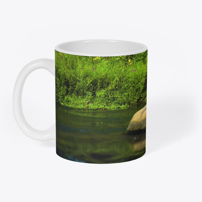 Creek View/Greenery Scene-Mug