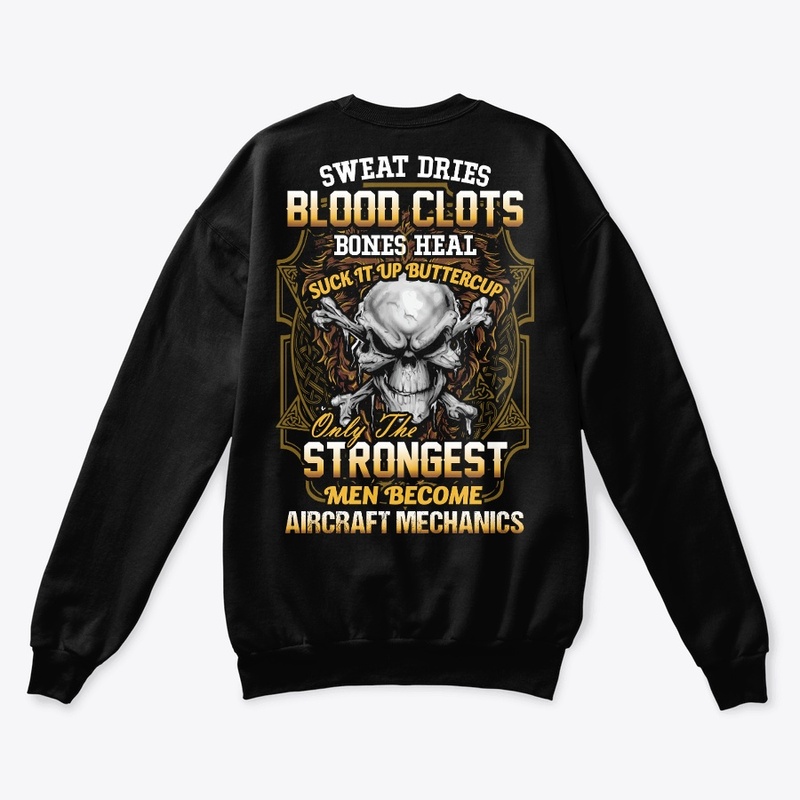 Strongest Aircraft Mechanic Hoodie