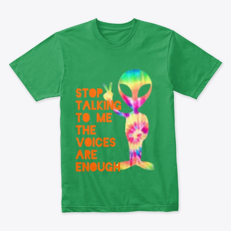Tie-Dye Alien Peace