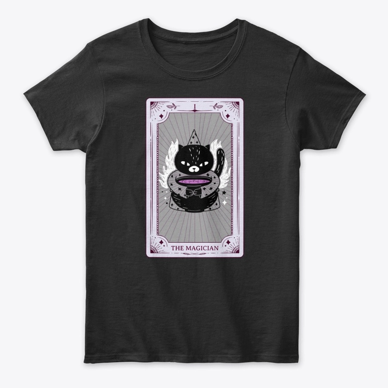 Cauldron Cat Tarot Card