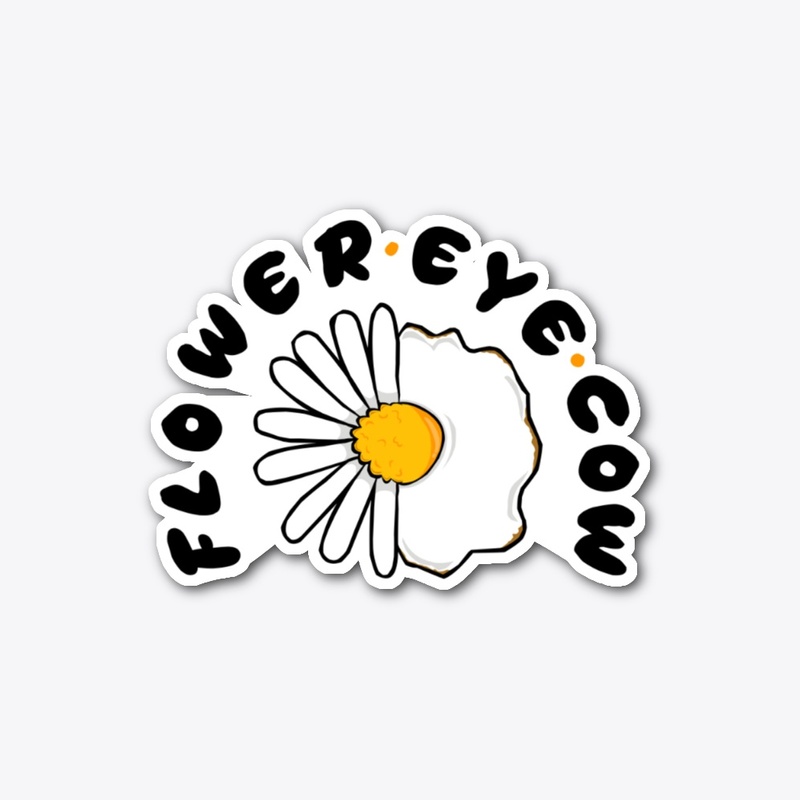 Flower eye cow 