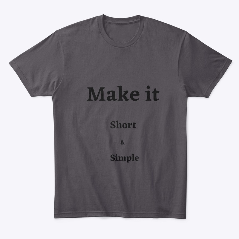 Make it short $ simple