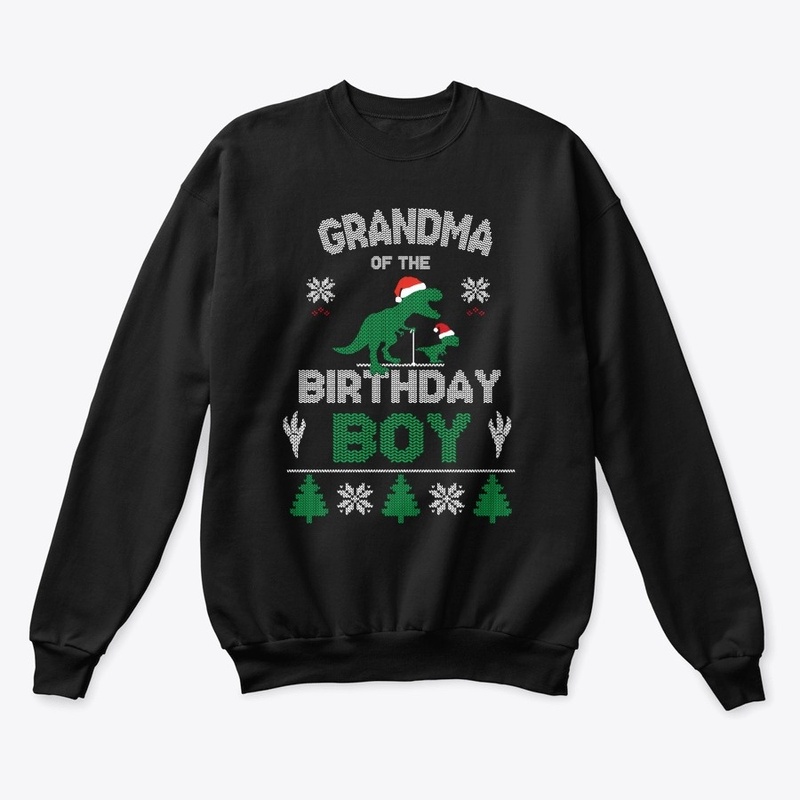 Grandma of the Birthday Boy Matching T-R