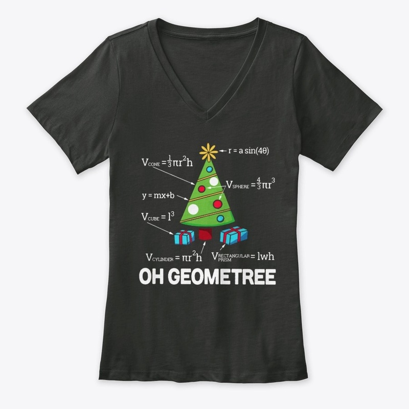 OH Geometree Christmas Teaching Shirt