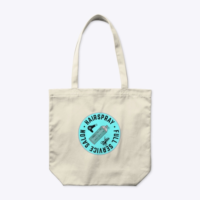 Organic Hairspray Logo Tote Bag