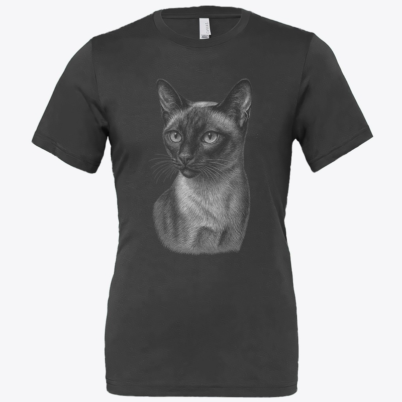 Chic Siamese Cat for Cat-Loving Girls