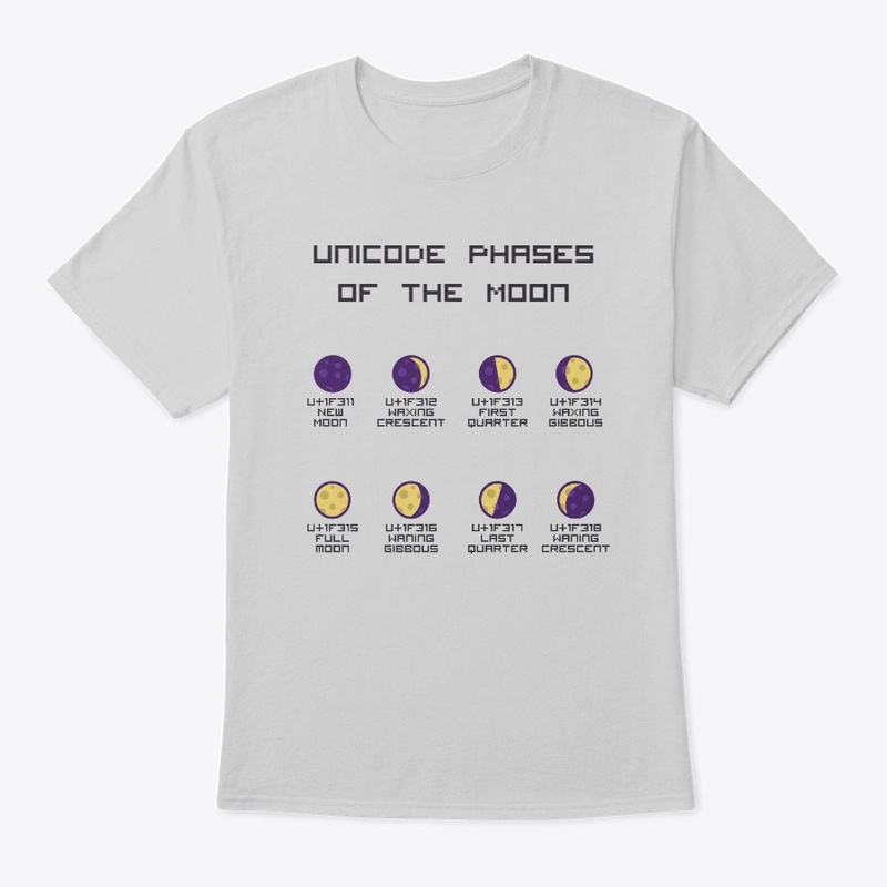 The Unicode Collection - U+1F313-8 Moon