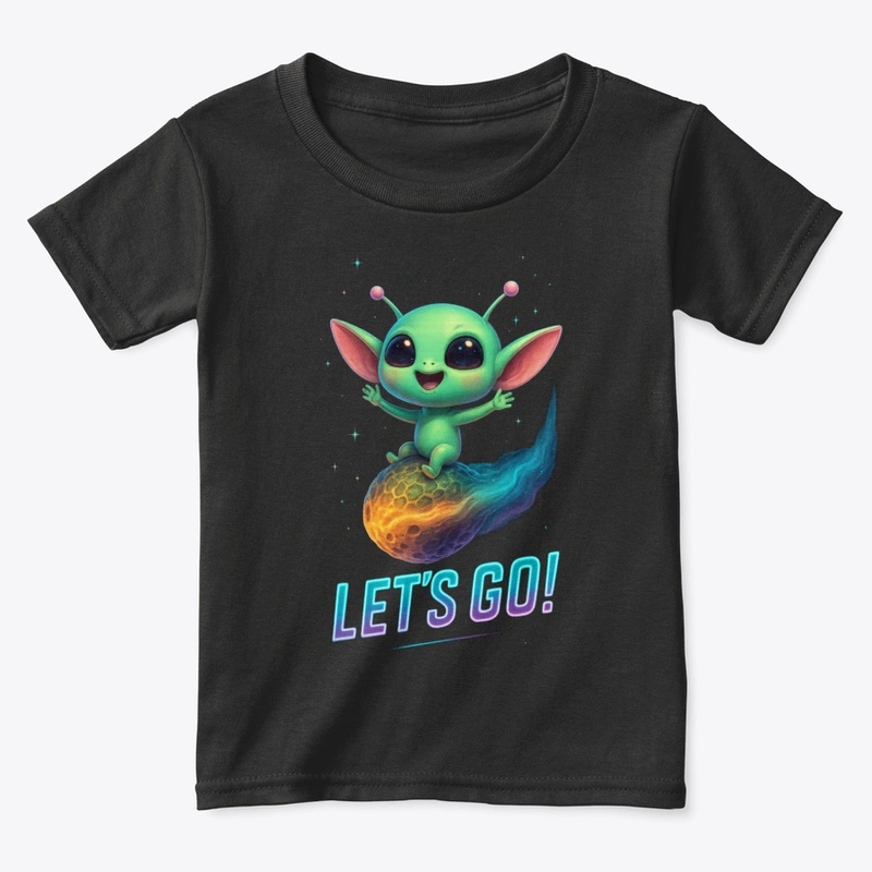 Cosmic Ride: Let's Go Alien Print