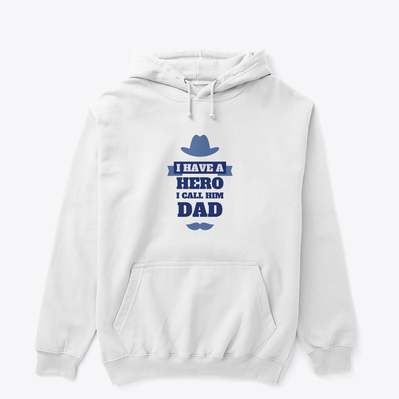 MY DAD IS A HERO T SHIRT