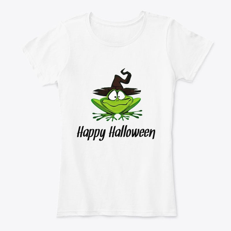 Happy Halloween frog