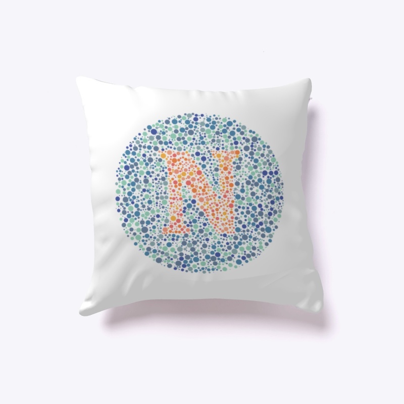 “N” Eye Test Letter Circle