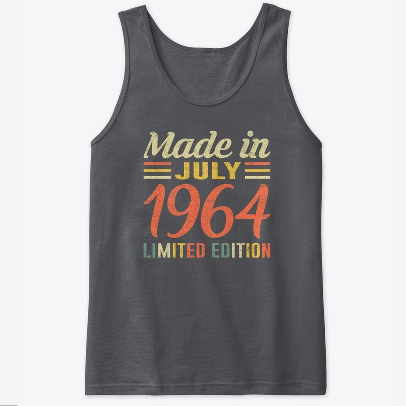 July 1964 T-shirt Born In 1964 