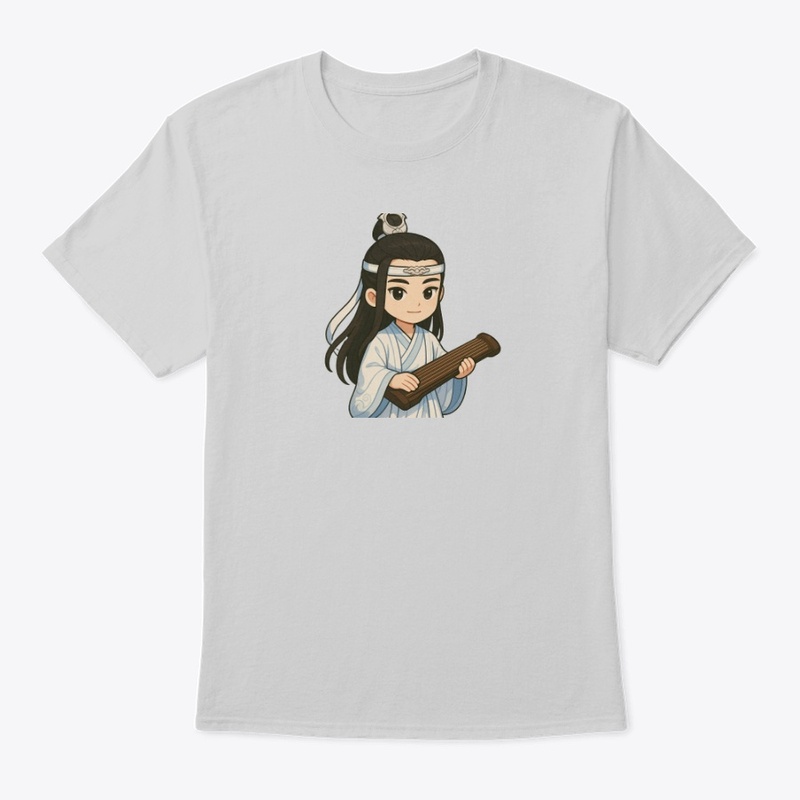 Lan Wangji Chibi Art | The Untamed Guqin