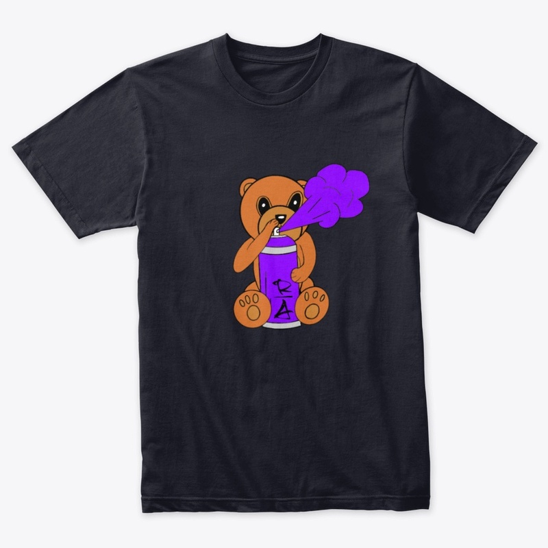 Spray Bear Purple