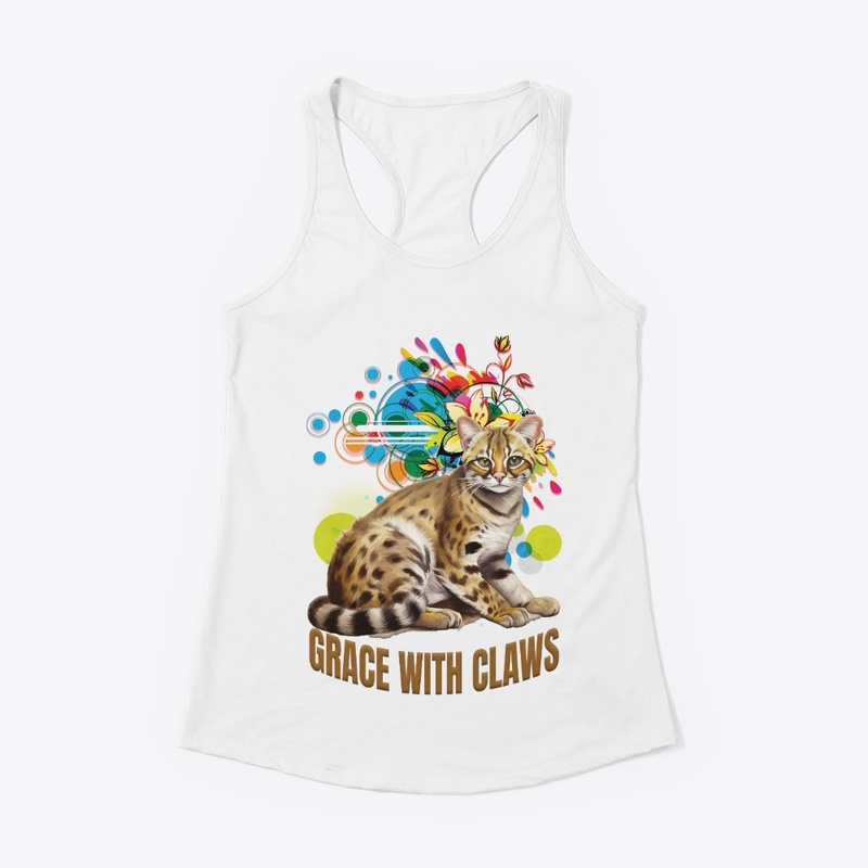 Grace With Claws White T-Shirt