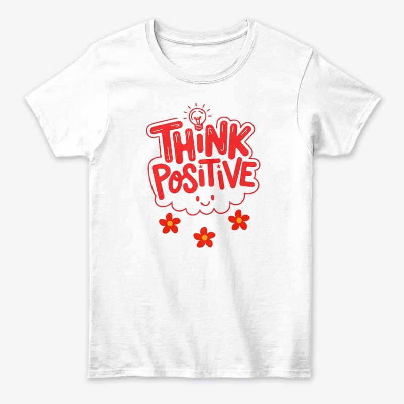 Think Positive Affirmation Artwork