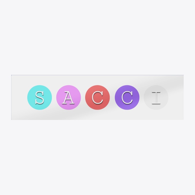 Colorful Sacci Bubble Print