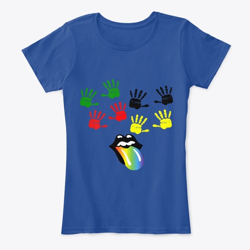 Unisex T-Shirts Hands Shape.
