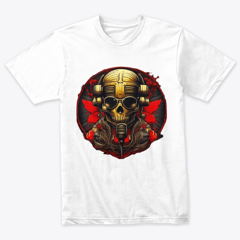 Electric Mic TShirt Design Rock and roll