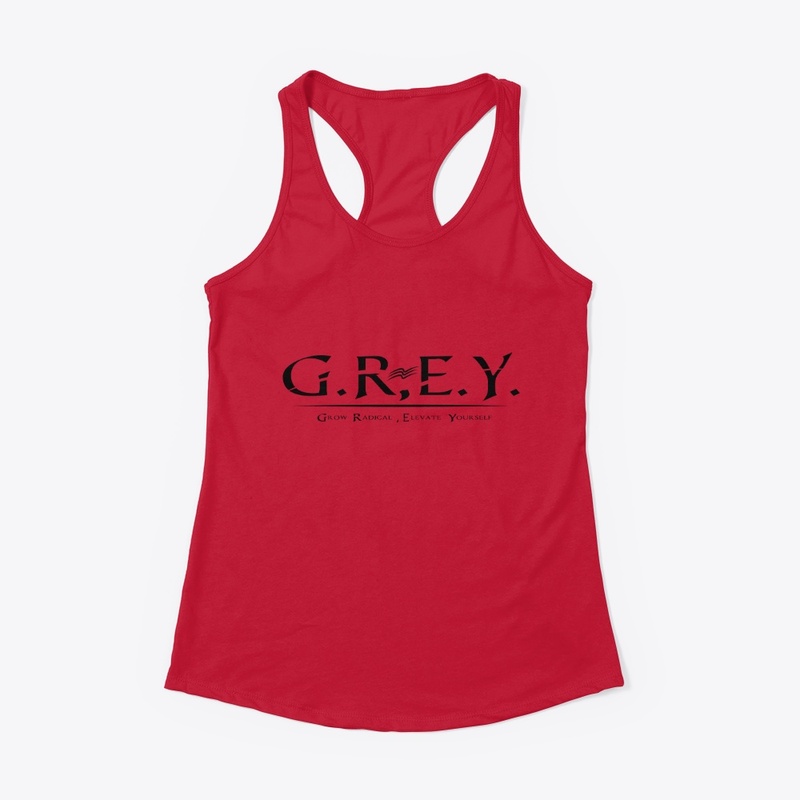 G.R.E.Y. Black Logo