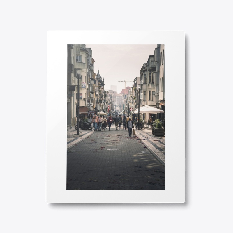 The streets of Porto