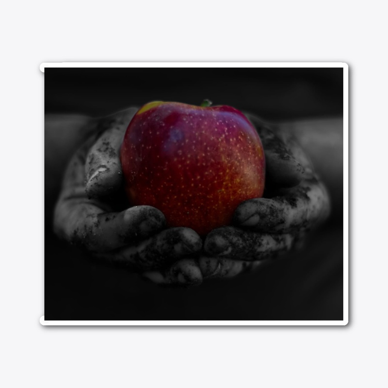 Apple Die Cut Sticker